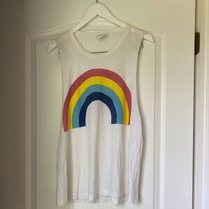 Rebel Yell Rainbow Muscle Tank